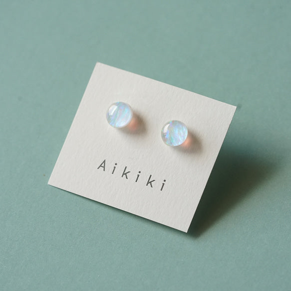 京都オパールの一粒スタッド 6mm・8mm 商品画像 5